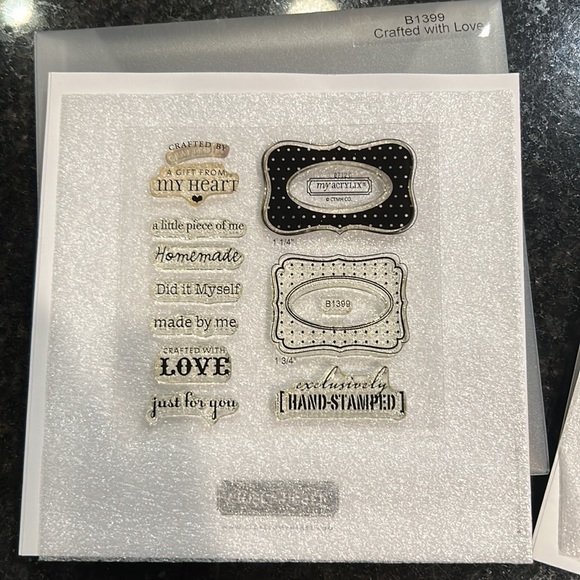 Close to my Heart CTMH stamping card making embellishments cards NIP - Picture 2 of 11